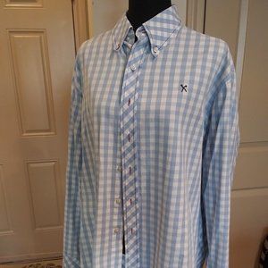 Men's Marc Echo plaid shirt size L